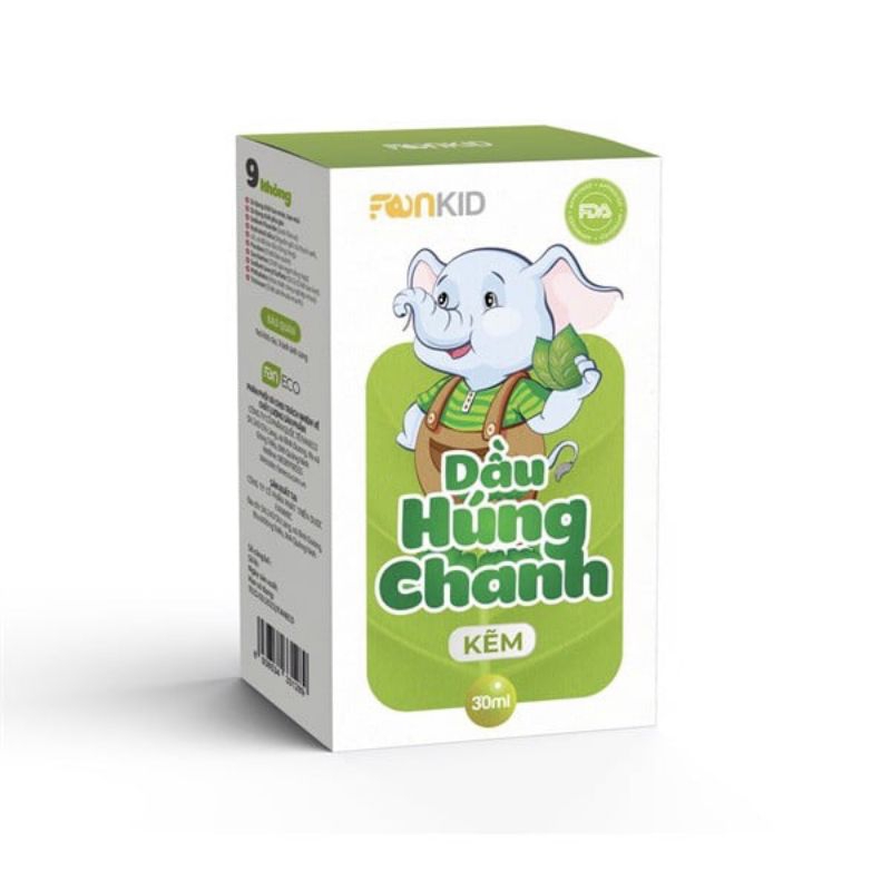 Tinh dầu húng chanh kẽm của faneco.chai 30 ml