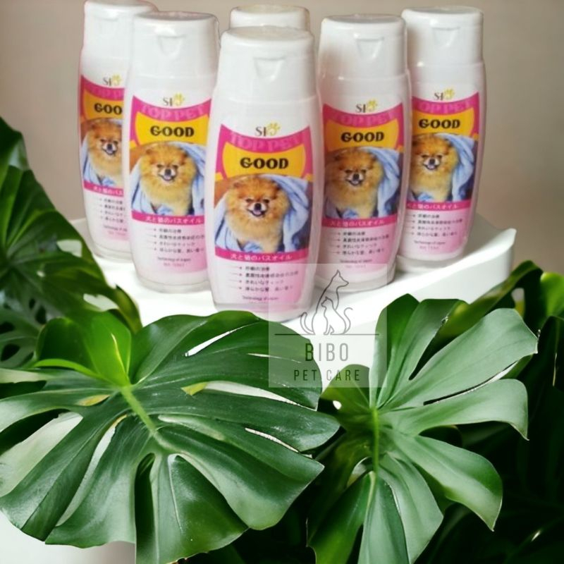 Sữa tắm trị ghẻ nấm da cho chó mèo Good Pet SHD chai 150ml giảm ngứa, rụng lông, khử mùi hôi - Bibopetcare