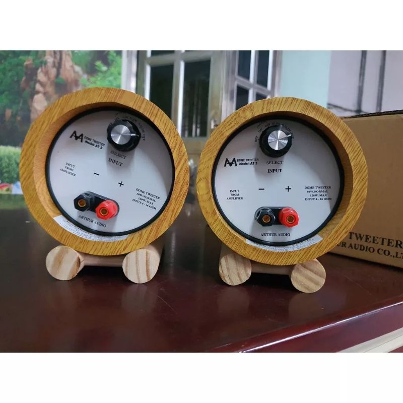 Đôi loa treble rời xịn AT3 pioneer vỏ vân gỗ cao cấp, tăng tiếng treble cho giàn âm thanh