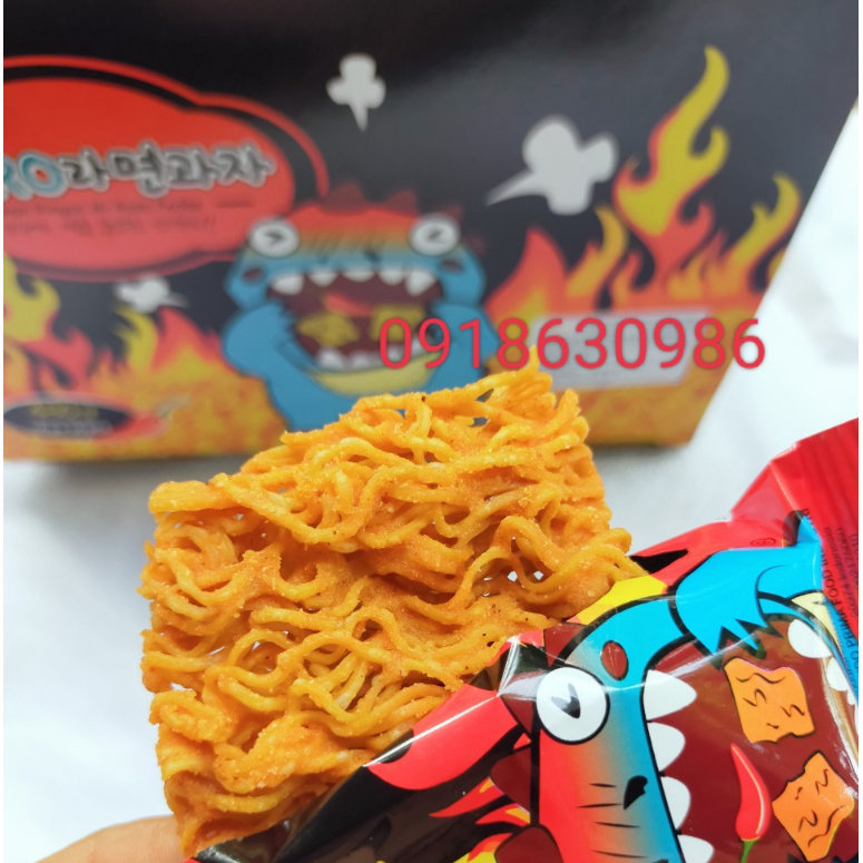 Mì Tôm Trẻ Em Hàn Quốc KAARO vị cay- Hộp 30 gói x16g