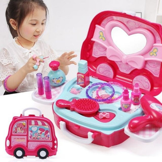 Đồ chơi vali trang điểm, nail, tóc hello kitty