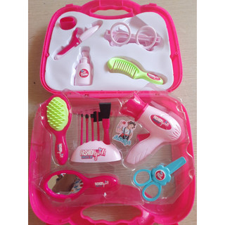 Đồ chơi vali trang điểm, nail, tóc hello kitty