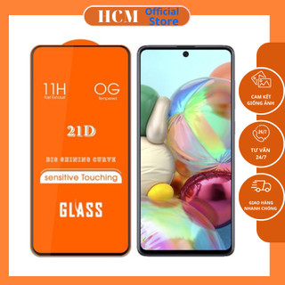 Kính cường lực Samsung Galaxy Full Màn A21s M51 M31s M11 M21 M31 Prime M30s A11 A21 A31 A51 A71 A70s A50s A30s A20s