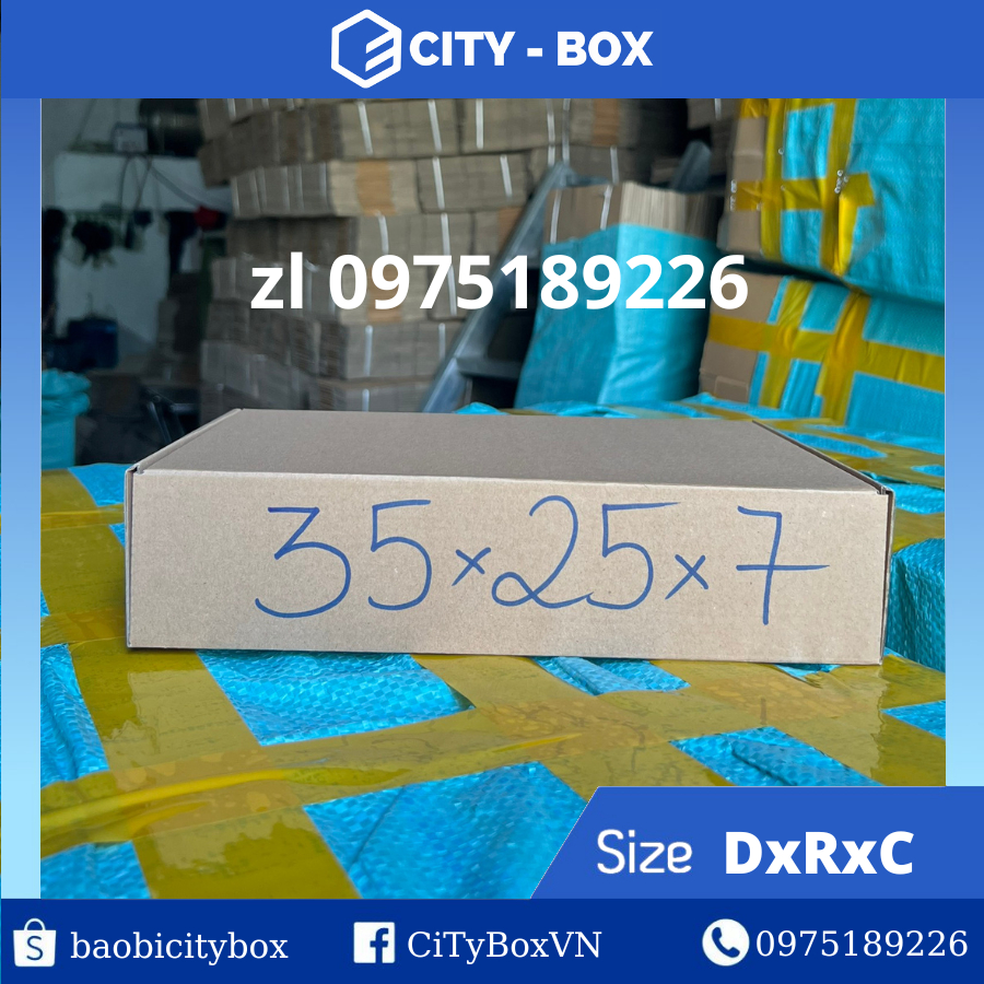 35x25x7 set 20 hộp nắp gài - hộp nắp gài 35x25x7