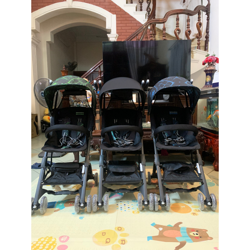 Xe đẩy gấp gọn cho bé GB Pockit All Terrain