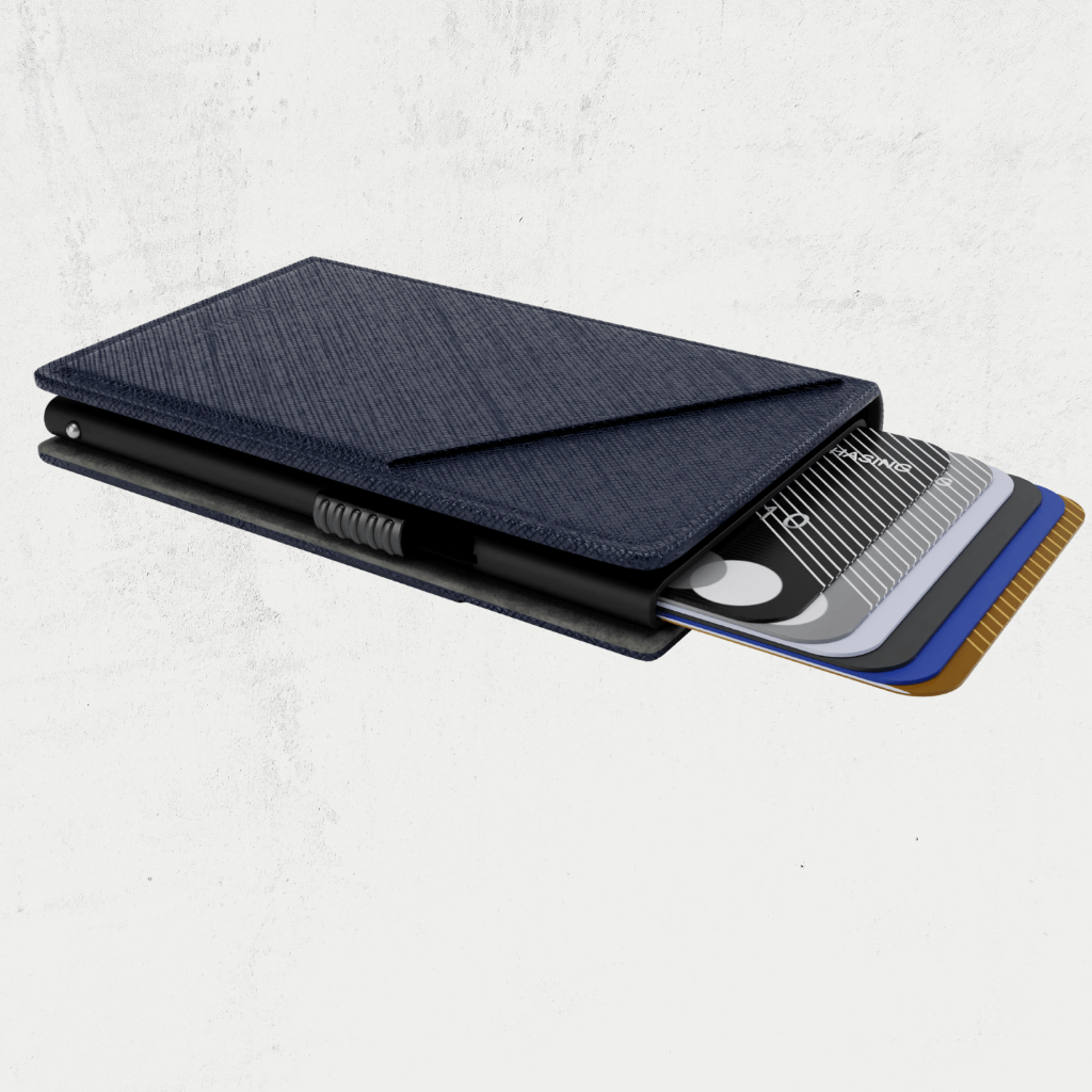 Ví Da Bò Thật SONO Đựng Thẻ Thông Minh - Tích hợp RFID Blocking, Ví Da Thật Có Ngăn Đẩy Thẻ Tiện Lợi