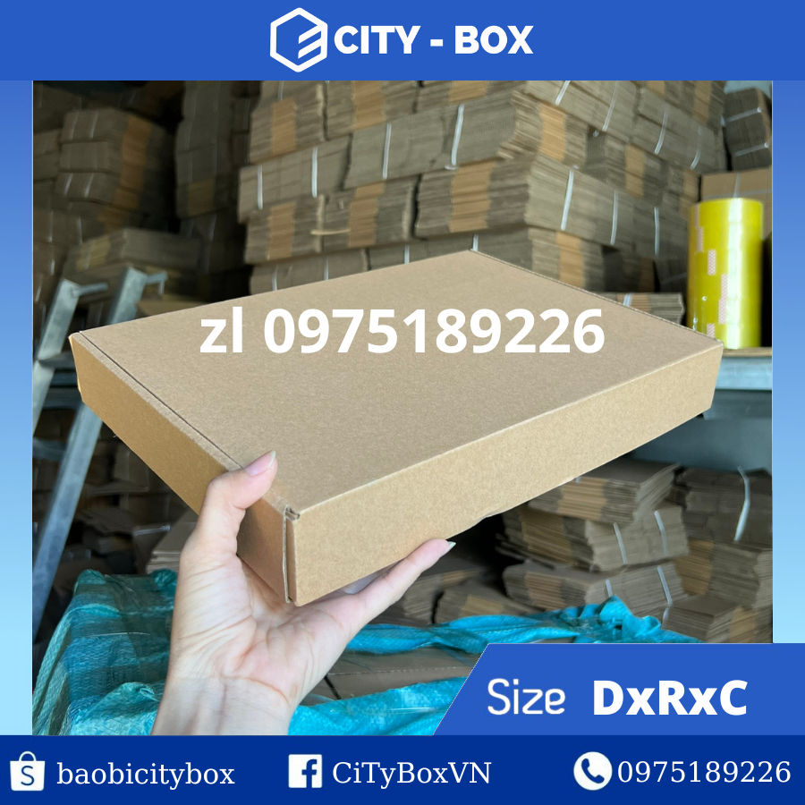 35x25x7 set 20 hộp nắp gài - hộp nắp gài 35x25x7