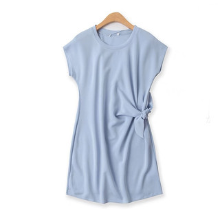 Váy xuông buộc 1bên xuất xịn thun xốp Tqxk