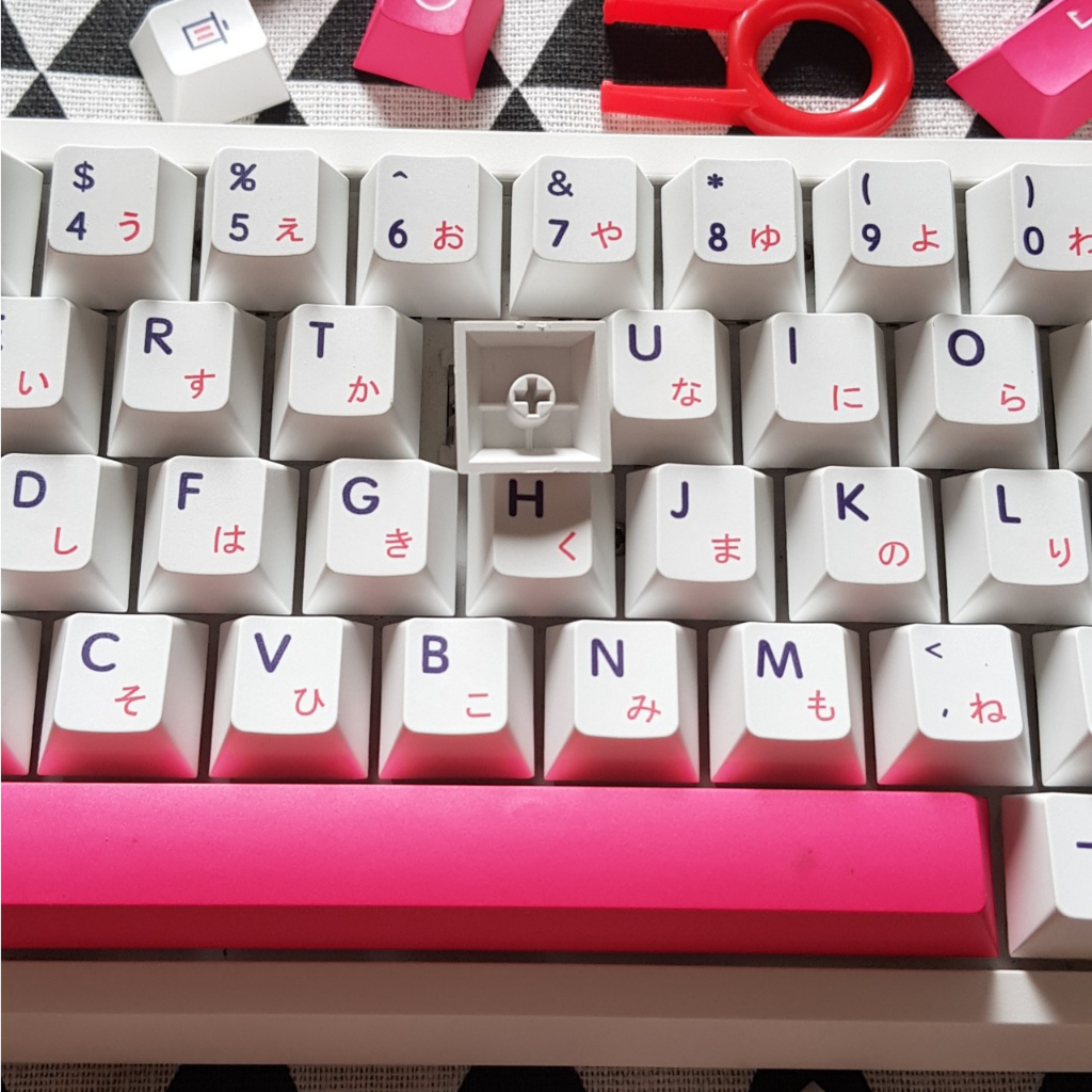 Keycaps PBT Chiều Cao Cherry - Kon Mono 130 nút dành cho phím cơ