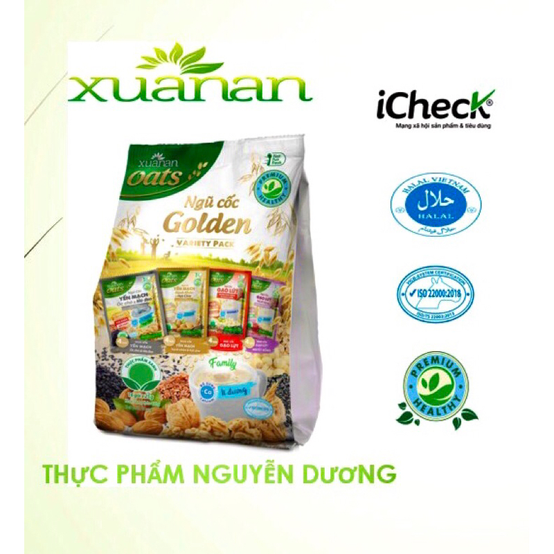 Ngũ Cốc Xuân An Goldent Túi/Hộp 400g