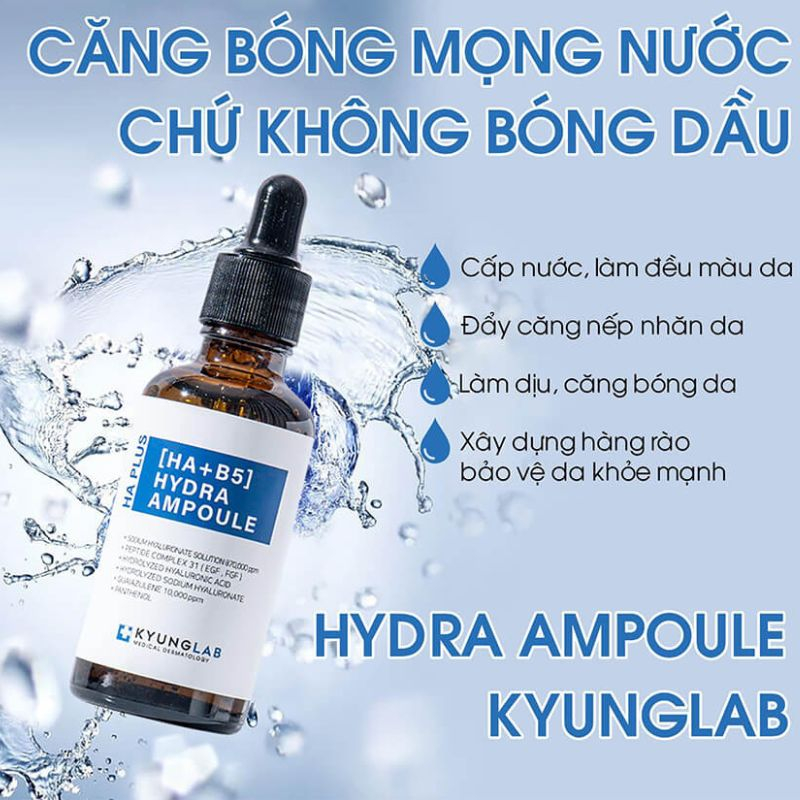 Serum HA B5 KyungLab cấp ẩm đa tầng phục hồi làm dịu da 50ml