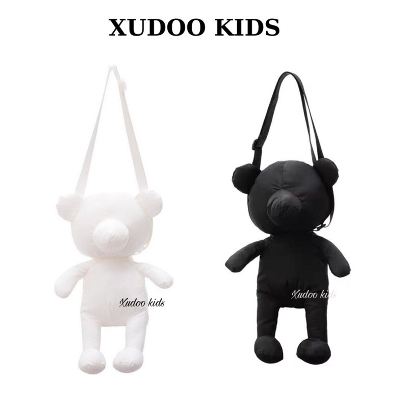 Túi đeo chéo gấu nhỏ Nhật Bản đáng yêu, Túi Nylon, phù hợp cho bé trai và bé gái, phong cách Phương Tây - XUDOO KIDS