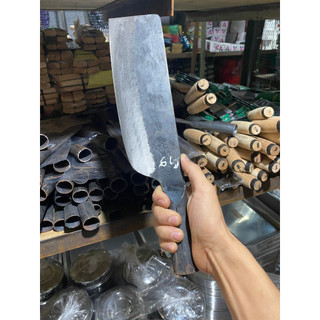 Dao chặt thép nhíp xe siêu bền , chặt xương siêu chắc