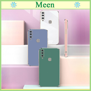 "Ốp lưng Samsung A20s Cạnh vuông "  Mạ màu viền_Vát Cạnh_Màu sắc sang trọng ,Ôm sát máy Meen