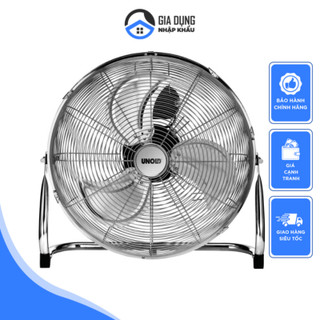 Quạt sàn unold 86756, quạt chân quỳ, quạt để bàn 3 mức gió, công suất 100w, nhập đức, bh 12 tháng