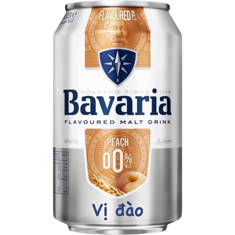 Bia không độ BAVARIA - Bia thuần chay - Hà Lan