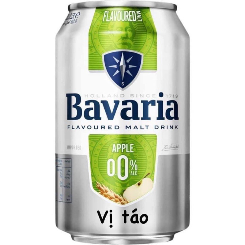 Bia không độ BAVARIA - Bia thuần chay - Hà Lan