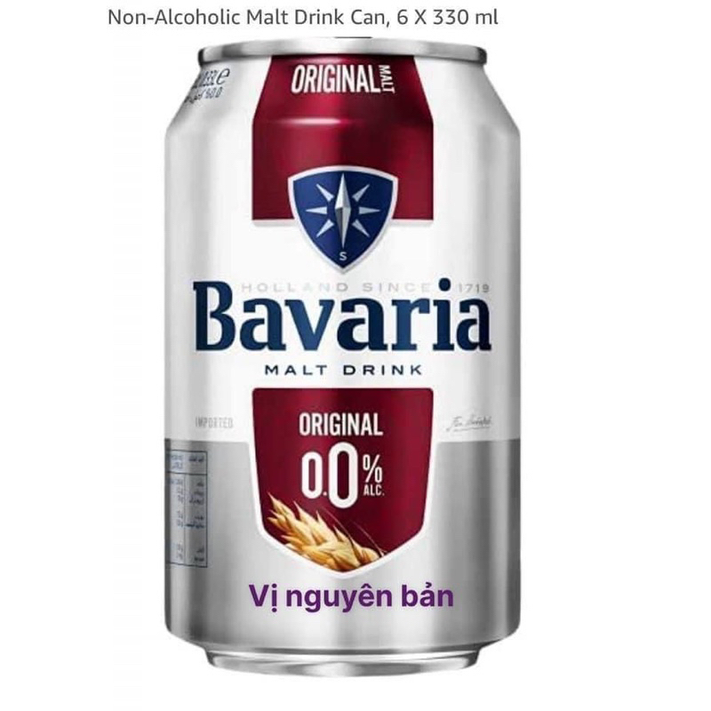 Bia không độ BAVARIA - Bia thuần chay - Hà Lan