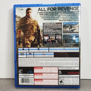 Game PS4 : Metal Gear Solid V The Phantom Pain  [ Like New ] [ Hệ US ]