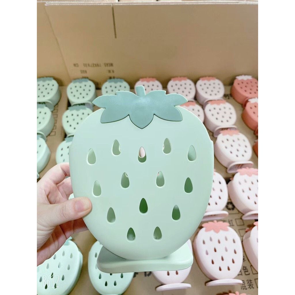 Ống Đựng Đũa Hình Dâu Tây Tiện Dụng