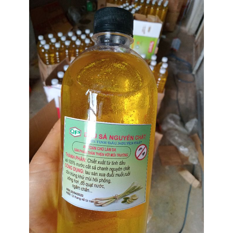 nước lau sàn sả chanh
