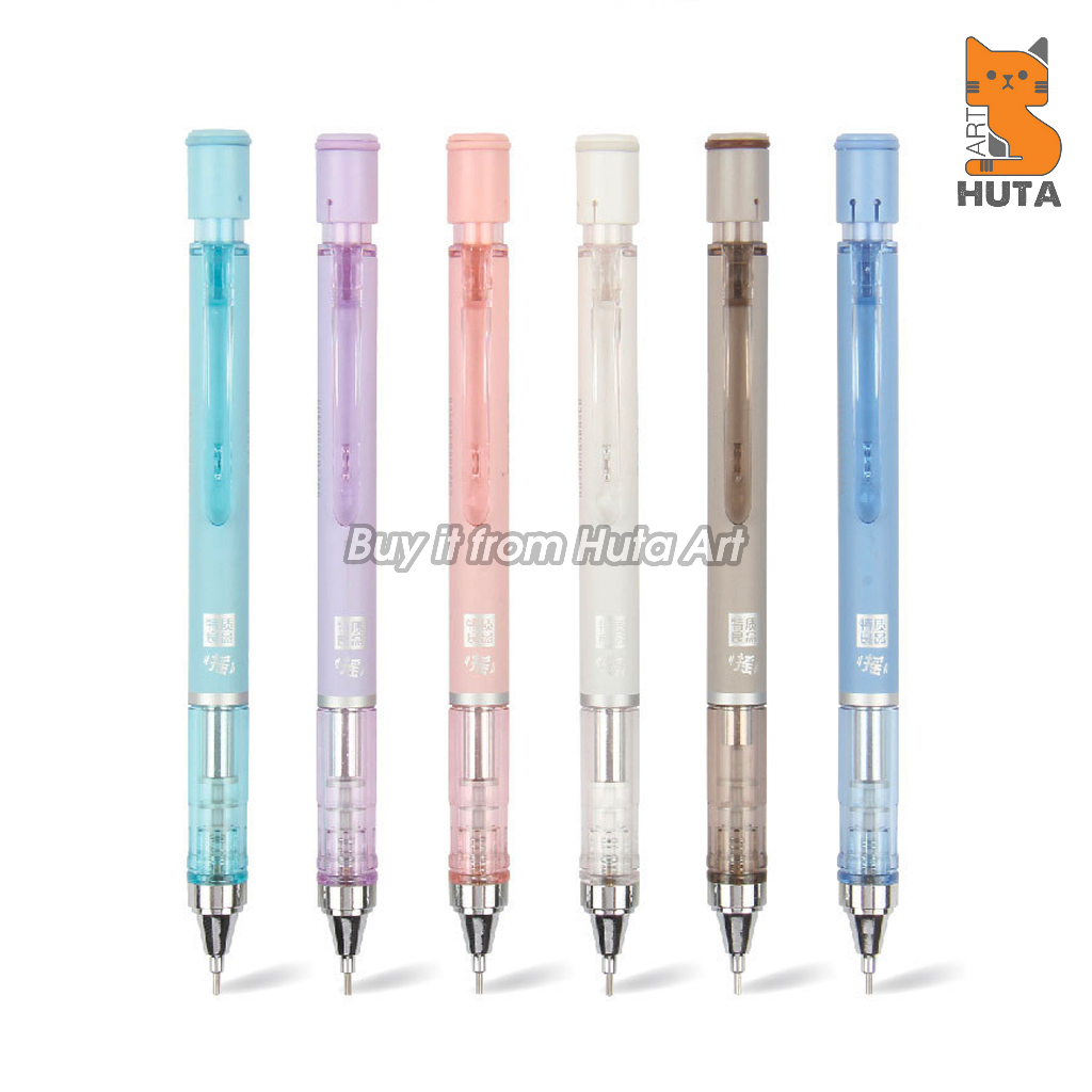 Bút chì cơ khí lắc đẩy ngòi MUJI ngòi 0.5mm chống gãy chì