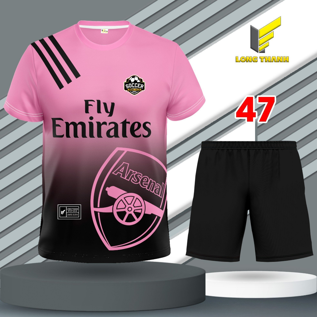 Bộ quần áo thể thao câu lạc bộ Arsenal - Long Thanh Sport - M47