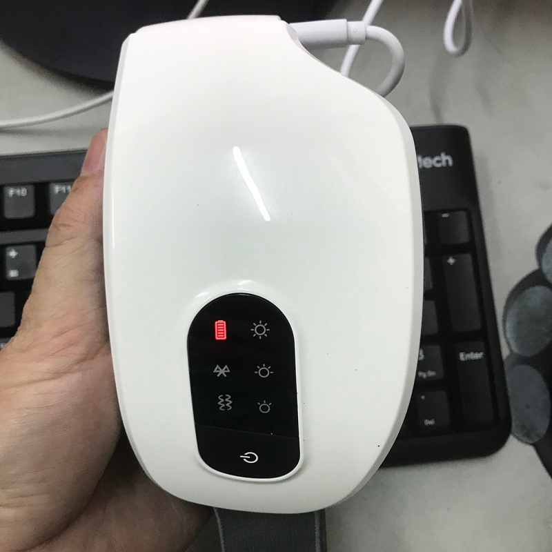 Máy Massage mắt chính hãng OLIKE M2, kết nối Bluetooth nghe nhạc, máy có 2 chế độ Massage nhiệt/ rung