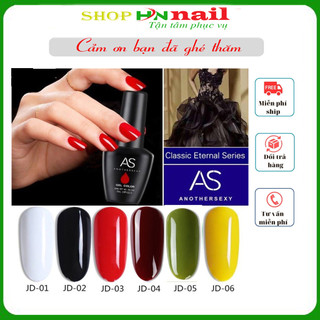 Sơn Gel AS chai 15ml màu JD mới trang trí chăm sóc móng làm đepn nail spa [ Sơn móng tay ] shop hnnail