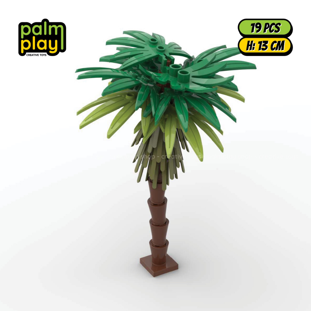 Mô hình MOC Cây Cọ - Đồ chơi gạch lắp ráp xếp hình