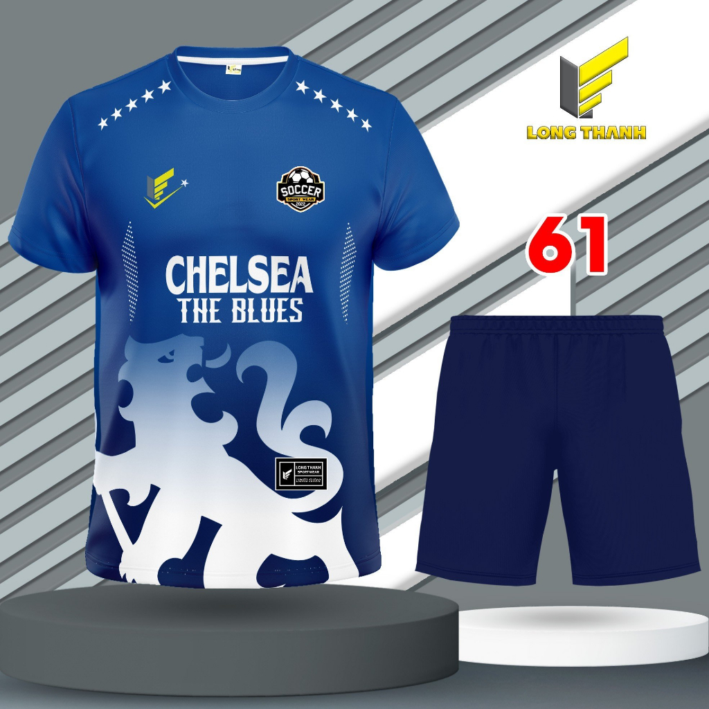 Bộ quần áo thể thao câu lạc bộ Chelsea - Long Thanh Sport - M61