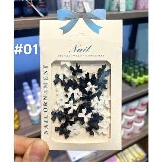 Set Nơ Nhựa Trắng Đen Và Nhiều Màu