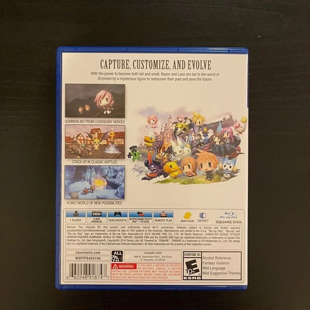 Game PS4 : WORLD FINAL FANTASY