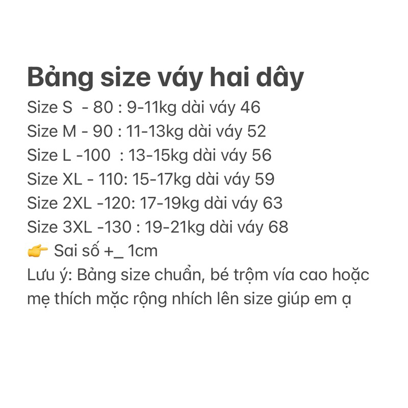 Váy hai dây hoa nhí chất thô lụa cho bé gái 8-18kg