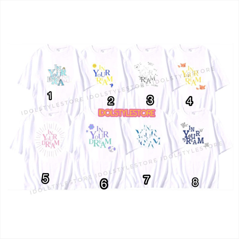 Áo thun tay lỡ in your Dream NCT Dream designed