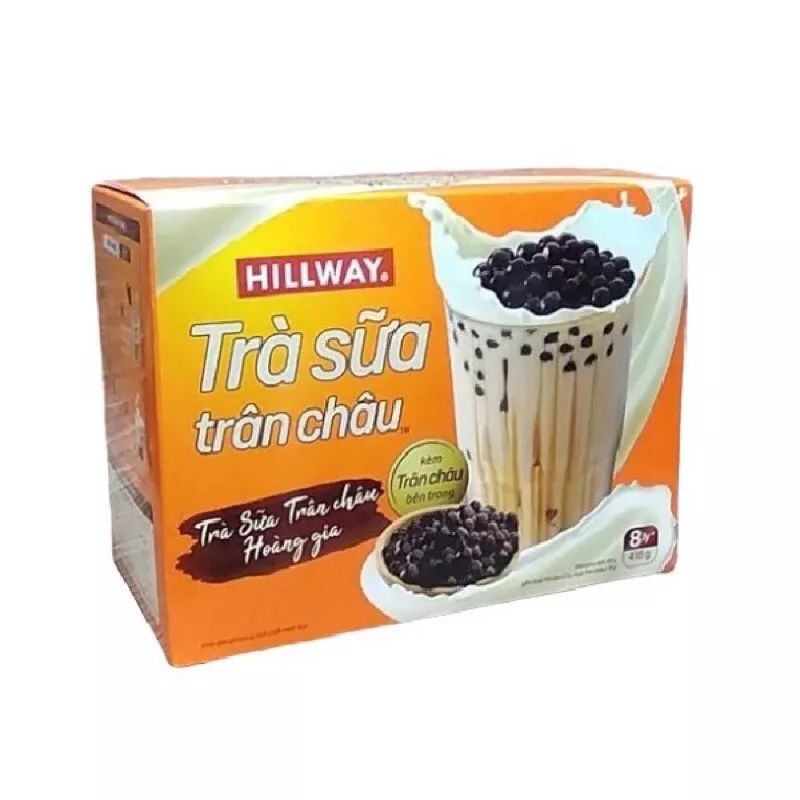 Trà sữa chân châu Hillway hộp 8túi