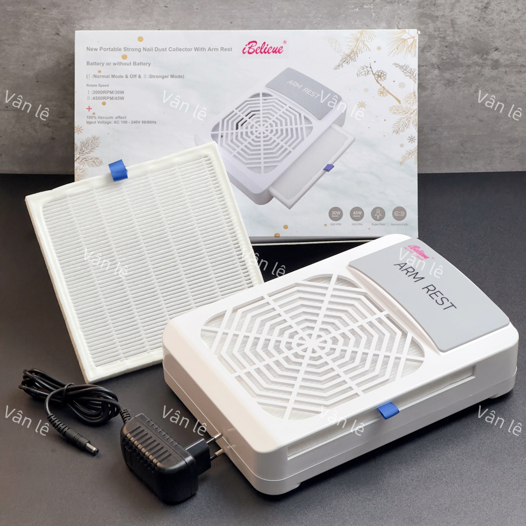 máy hút bụi móng làm sạch nail ibelive TP817