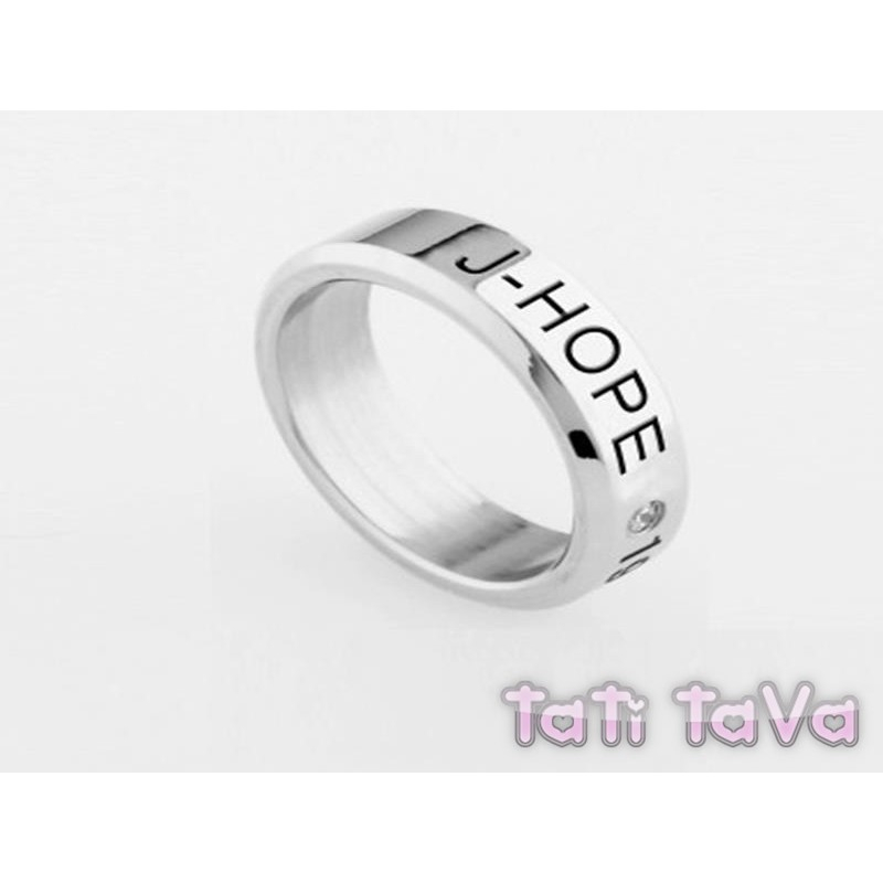 Nhẫn thần tượng BTS tên các thành viên Tatitava