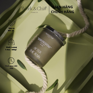 Nến thơm cao cấp After The Rain thương hiệu Work & Chill 7.4oz