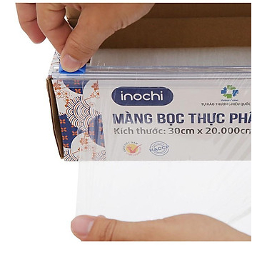 Màng Bọc Thực Phẩm Inochi Bảo Quản Thực Phẩm Tươi Sạch Loại Cao Cấp 100m - 150m - 200m - 300m