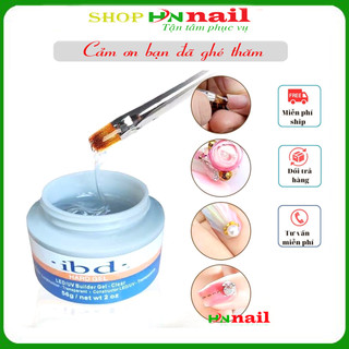 Gel đắp ẩn hoa IBD 56g trang trí móng làm đẹp nail mi  shop hnnail