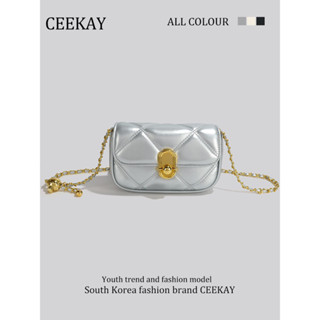 Túi đeo vai đeo chéo cao cấp vân chéo ceekay [order][gồm túi+hộp đựng]
