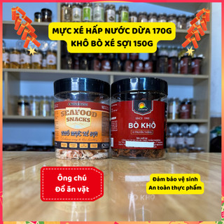 1 hũ mực + 1 hũ khô bò 125k - ông chú đồ ăn vặt