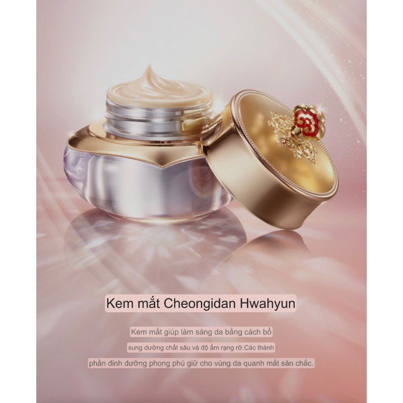 Gói kem mắt tái sinh Whoo Cheongidan Radiant Regenerating Cream