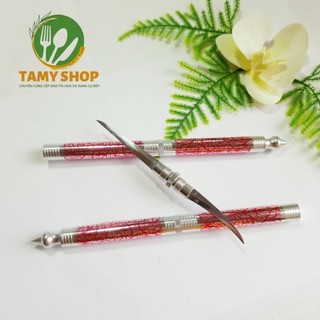 Dao tỉa hai lưỡi- tỉa dưa hấu- củ quả- xà phòng