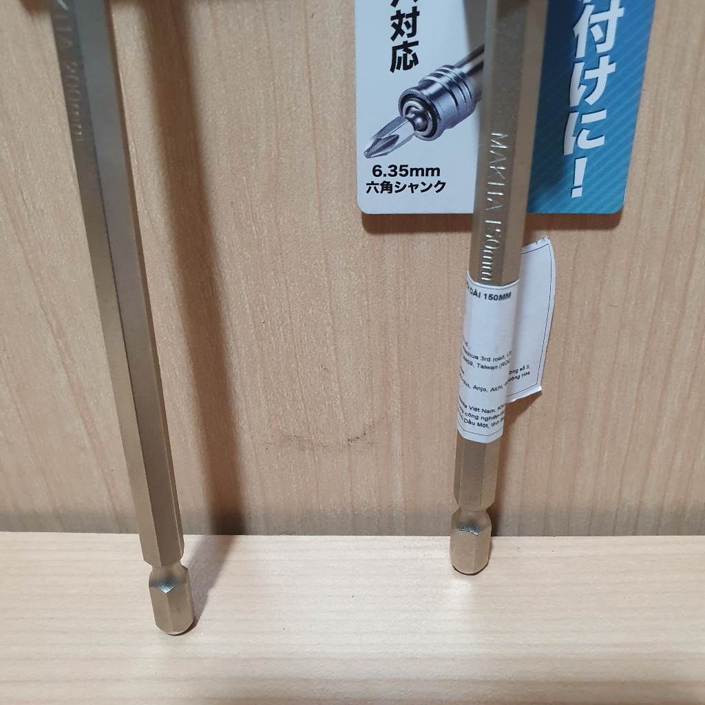 Đầu nối dài mũi vít MAKITA 150mm và 200mm A-68937 A-68921