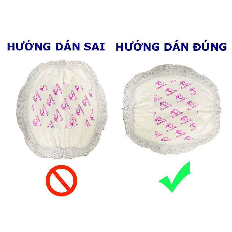 Miếng lót thấm sữa Kichi 108 miếng siêu thấm cho mẹ và bé BQSHOP