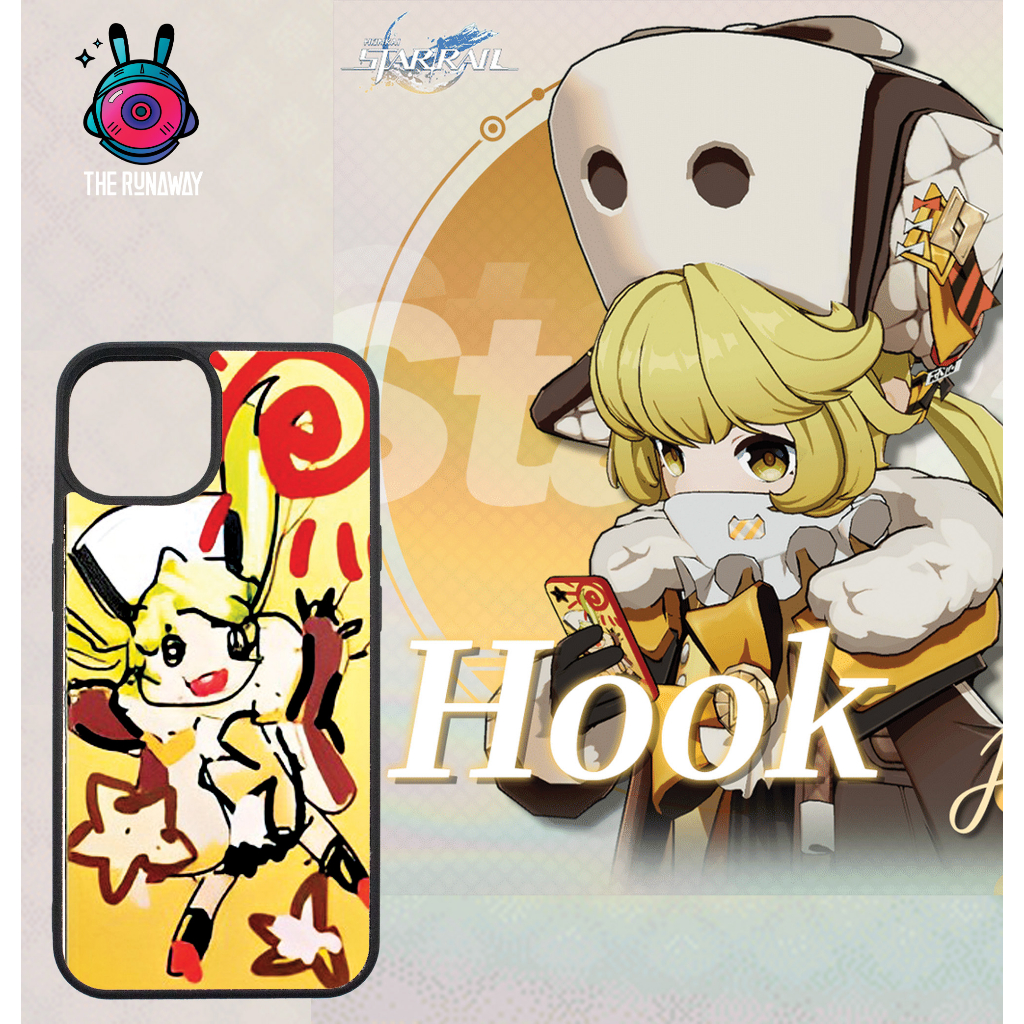 Ốp điện thoại Honkai Star Rail: Hook cho Samsung, Iphone, Oppo, Xiaomi, Huawei, Vsmart..