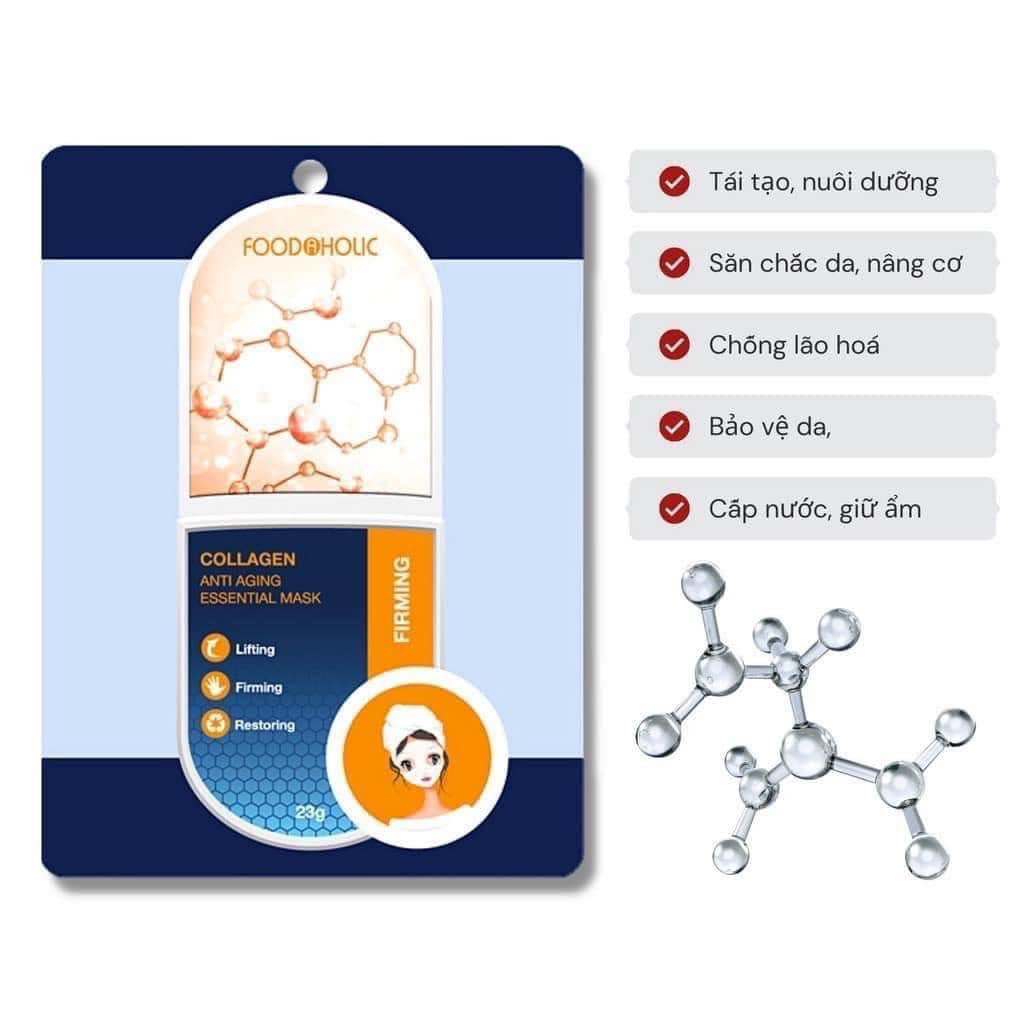 Mặt Nạ Giấy Chăm Sóc Da Toàn Diện Foodaholic Essential Mask