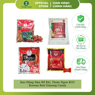 Kẹo Hồng Sâm Bổ Khí, Thơm Ngon KGC Korean Red Ginseng Candy(Produce From Korean 100%)